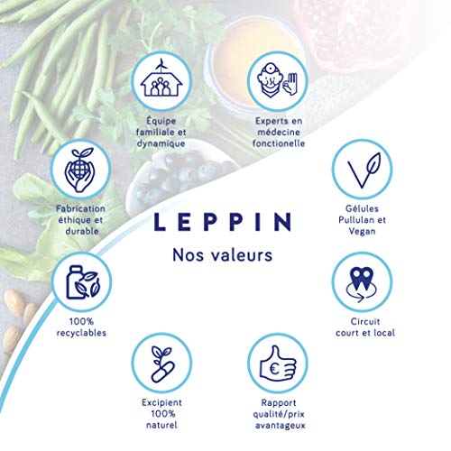 LEPPIN ☘️ Dolomita 500 mg - 60 cápsulas VEGAN | Calcio y magnesio natural | Huesos y músculos sanos | Complemento alimenticio
