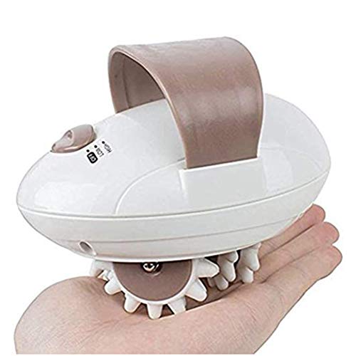 Lespar Moldeador de Masaje Corporal con Rodillo 3D, Rodillo de Masaje Corporal con Quema de Grasa eléctrico, Dispositivo de Masaje anticelulítico contra cáscara de Naranja para Cara