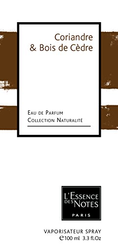 L'Essence Des Notes - Agua de perfume, de cilantro/madera de cedro 100 ml