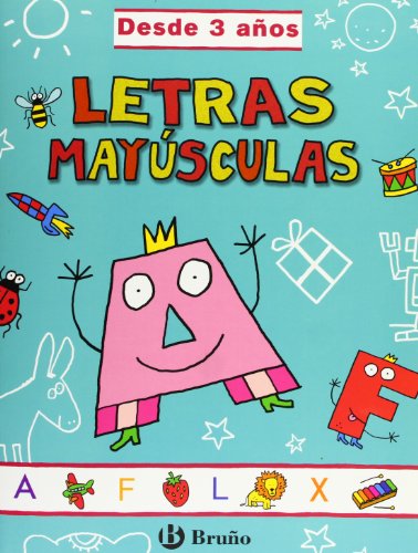 Letras mayúsculas (desde 3 años) (Castellano - Material Complementario - Grandes Cuadernos) - 9788421654187