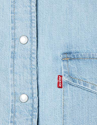 Levi's Essential Western Blusa, Azul (Cool out (2) 0001), Small para Mujer