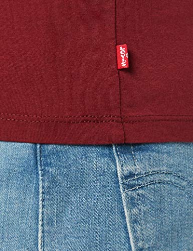 Levi's Housemark Graphic tee Camiseta, Marrón (Hm Outline Cabernet 0230), M para Hombre