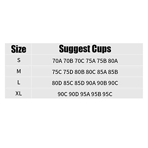 LGQ Sujetadores Deportivos para Mujer, After The Shock-Breasted Ropa Interior Ajustable Secado rápido Transpiración Running Sujetador Deportivo Hollow Beauty Volver,B,S