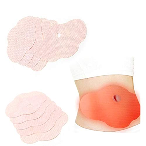 LHFSM 5 / 10pcs / Lot Flaca Delgada Fit Etiqueta, la pérdida del Abdomen Que Adelgaza la Quema de Grasas del Ombligo Peso Palo Pegajoso Herramienta rápida Que Adelgaza el Remiendo (Color : 10pcs)