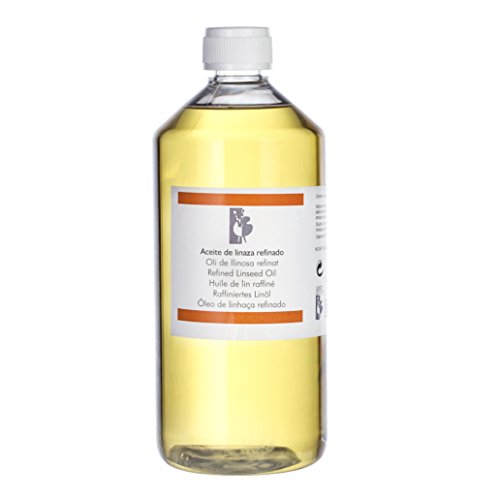 Lienzos Levante Aceite de Linaza refinado, Botella de 1.000 ml