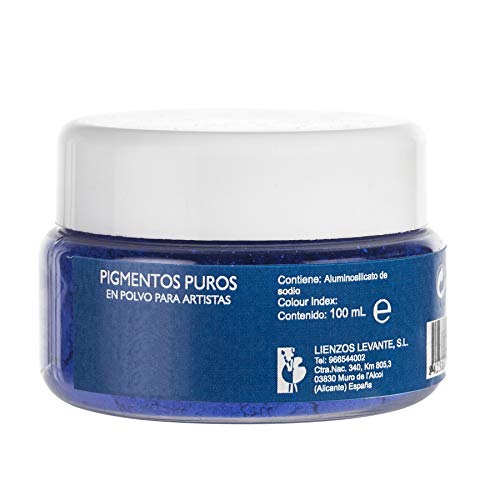 Lienzos Levante Pigmento Puro, 22 Verde de Óxido de Cromo, Tarro de 100 ml