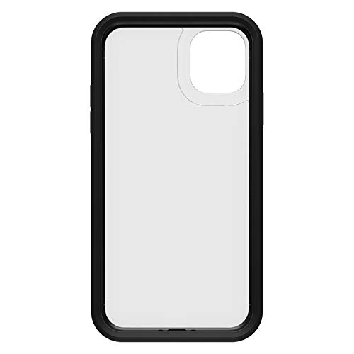 LifeProof Slam - Funda Anti Caídas deportiva para Apple iPhone 11 contorno negro, trasera transparente