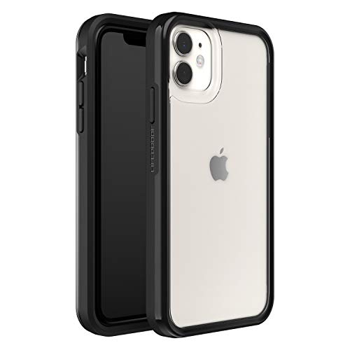 LifeProof Slam - Funda Anti Caídas deportiva para Apple iPhone 11 contorno negro, trasera transparente