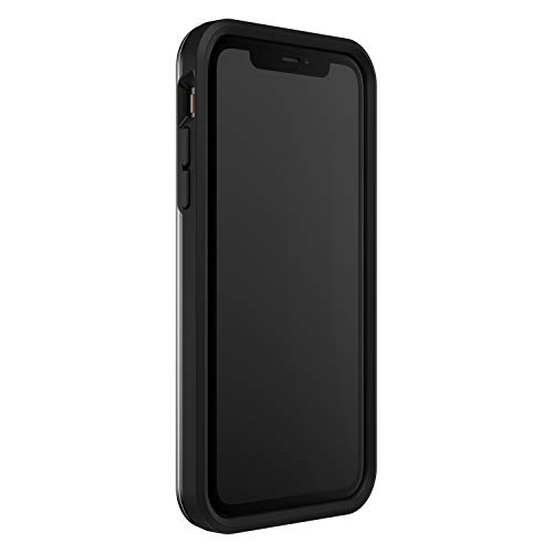 LifeProof Slam - Funda Anti Caídas deportiva para Apple iPhone 11 contorno negro, trasera transparente