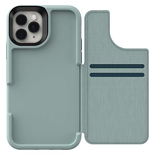 LifeProof Wallet Case - Funda Anti Caídas con tapa trasera para Apple iPhone 11 Pro, gris