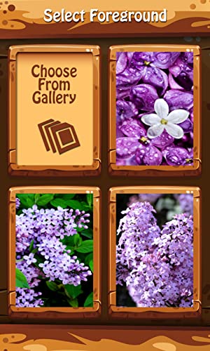 Lilac Zipper Lock Screen