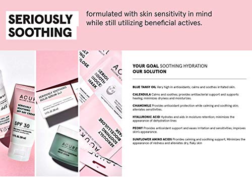 Limpiador facial para piel sensible de la marca Acure