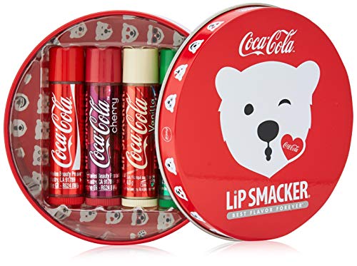 Lip Smacker Coca-Cola - Lata de vacaciones, 4 unidades