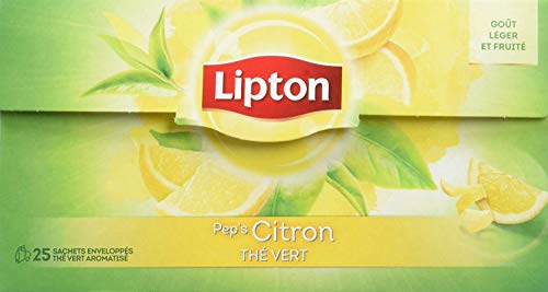 Lipton Thé Vert Citron 25 Sachets