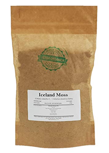 Liquen de Islandia / Cetraria Islandica L / Iceland Moss # Herba Organica # (100g)