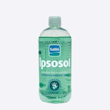 Liquido Hidroalcohólico Para Manos 500Ml, botella IpsoSOL