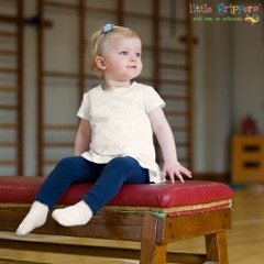 Little Grippers - Chaussette - Bébé (fille) 0 à 24 mois Crème clair