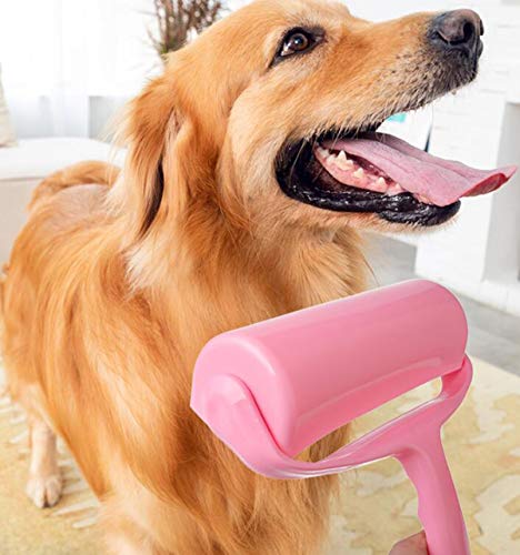 liuer 12PCS Rodillo de Pelusa Quitapelusas con Recambios Lint Roller Quitapelusas de Adhesivo Manual Removedor de Polvo pegajoso Recolector Pelo Cepillo Limpiador del Polvo para Ropa Caspa