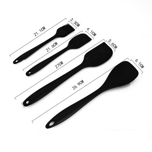 Liyoung Utensilios Antiadherentes para Cocina de Silicona, Set de 10