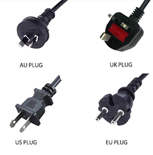 LJJYF Secador de Pelo, Cepillo para el Cabello para el Peinado del Cabello, Multifuncional 2 en 1 Salon Plancha de Pelo de Iones Negativos y Peine para el Cabello Rizado-EE. UU.