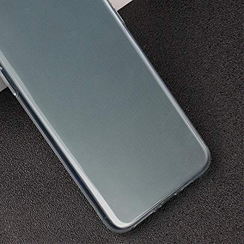 LJSM Funda para LG Velvet + Protector de Pantalla Vidrio Templado Película Protectora - Transparente Carcasa Silicona TPU Suave Caso Case para LG Velvet (6.8")