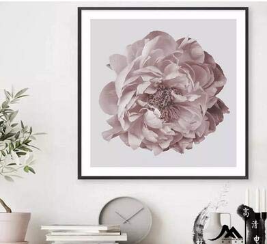 LKJHGU Impresión de Flores de peonía Grande Moderna Impresiones Florales Pinturas en Lienzo Póster Imágenes artísticas de Pared para Dormitorio Boda Decoración de Interiores de hogar 30 * 30 cm