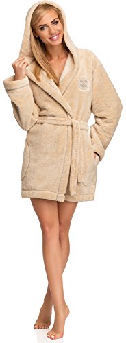 L&L Vicky Mini Albornoz de mujer beige XL