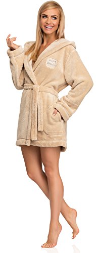L&L Vicky Mini Albornoz de mujer beige XL