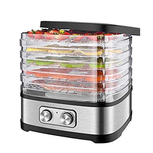 LMDH Verduras y Frutas secador desecante Hogar eléctrico eléctrico Deshidratación Secado máquina 5 Capa DIY Alimentos Secadora