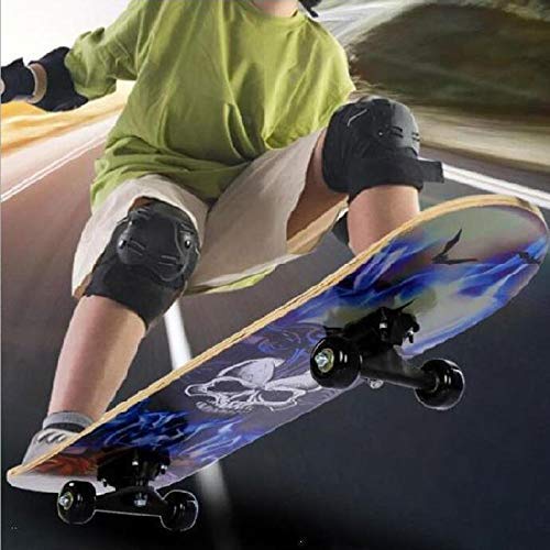 LNNZPL Diapositiva Adulto, al Aire Libre Durable Cuatro Adultos de Arce Doble Cara Placa de Deslizamiento del diseño Largo de recreación al Aire Libre, D, Null Este es un Buen Producto