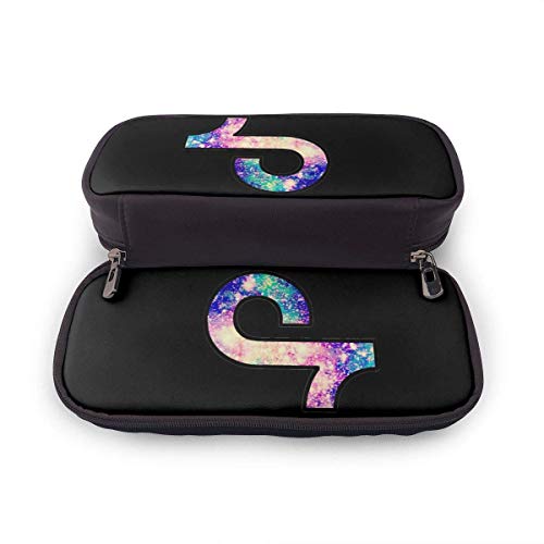 Logo TIK Tok - Estuche de piel sintética con cremallera para estudiantes