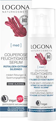 logona Natural cosmético Coupe Rose Humedad de Serum, Proporciona la a Coupe Rose neigenden piel la extra Mucha Humedad, con el Agente activo silidine® exclusiva, Vegano), 30 ml