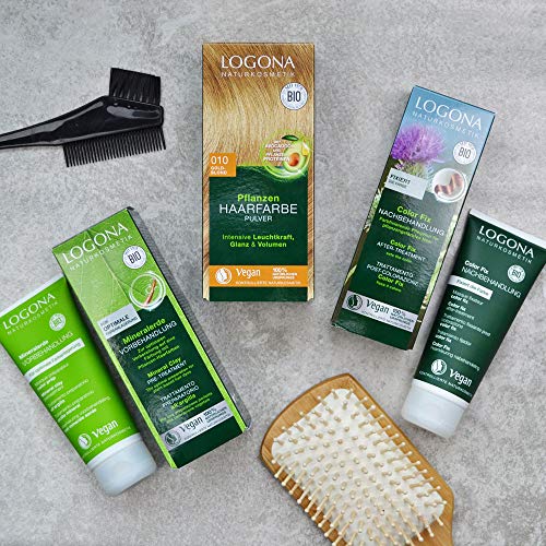 logona Natural cosmético Mineral Tierra pretratamiento Vegano, 2 unidades (2 x 100 ml)