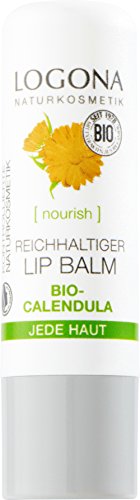 logona Natural cosmético Reich haltiger Lip Balm, 2 unidades (2 x 4.5 Grams)