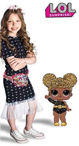 L.O.L Surprise! Riñonera Niña Con Estampado Muñecas Lol, Bolso Riñonera Color Rosa Para Niñas Lol Dolls, Bolso Cinturon Con Correa Ajustable, Regalos Lol Surprise Para Niñas Adolescentes
