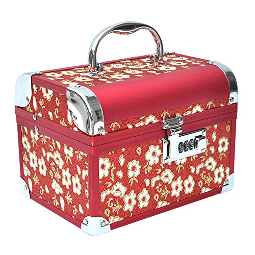 longchang Collar aretes Caja aretes aretes Pendientes joyero de Mano joyería de cosméticos Femenina una Caja de Almacenamiento, Trompeta