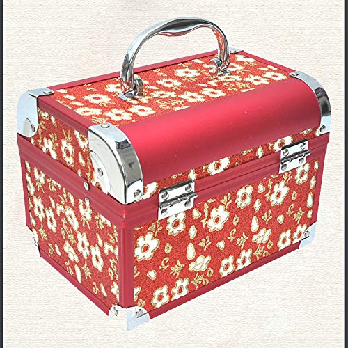 longchang Collar aretes Caja aretes aretes Pendientes joyero de Mano joyería de cosméticos Femenina una Caja de Almacenamiento, Trompeta