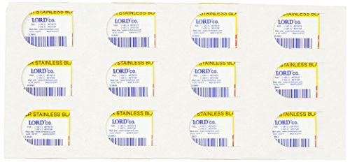 Lord Hojillas de Afeitar - 100 Unidades