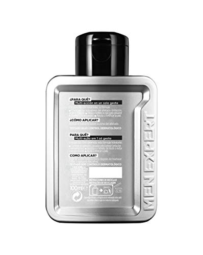 L'Oréal Men Expert Hydra Energetic After-Shave Bálsamo Multi-Reparador, Pack of 2x100ml (Total 200 ml)