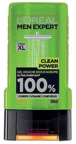 L'Oréal Men Expert Ultra-Clean Depuradora de gel de ducha para los hombres 300 ml