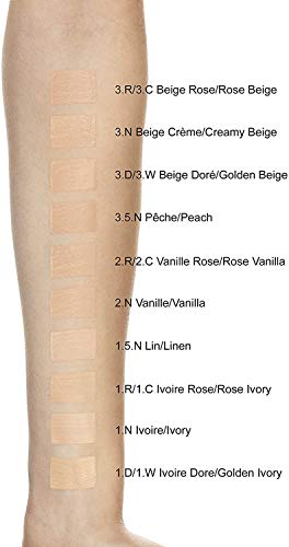 L'Oréal Paris Base de maquillaje Accord Parfait - 1.R Ivoire Rose (Rose Ivory), 3 unidades (3 x 30 ml)