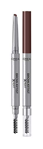 L'Oréal Paris Brow Artist Xpert Liner de Cejas Automático Rellena y Fija 104 Castaño rojizo