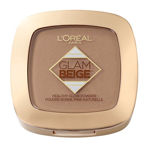 L'Oréal Paris Glam Beige Polvo Matificante Tono Medio Claro - 1 Polvo Matificante