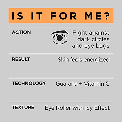 L'Oreal Paris Men's Expert Hydra-Energetic Ice Cold Eye Roller, 0.33-Fluid Ounce by L'Oreal Paris