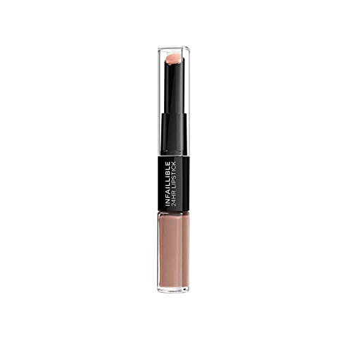 L'Oréal Paris Pintalabios 24H Permanente, Color Nude 113 Invincible Sable