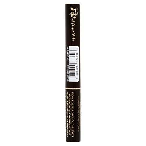 L’Oréal Paris Super Liner 14 Black Crystal delineador de ojos Líquido Negro - Delineadores de ojos (Líquido, Negro, Black Crystal, Italia, 13 mm, 13 mm)