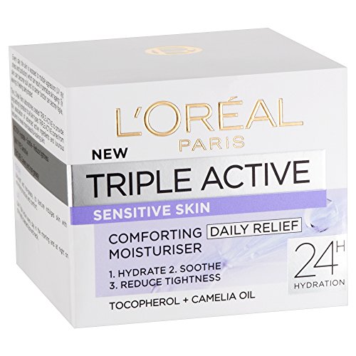 L'Oreal Paris Triple activo sensible 50ml Crema hidratante