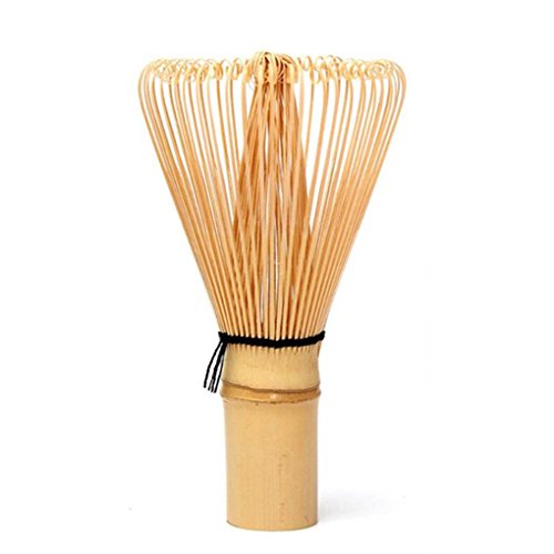 Lorsoul Té Verde Conjunto Regalo japonés Hecho Beige Cuenco de Madera de bambú batidor y la Cucharada de Matcha Start Up Kit