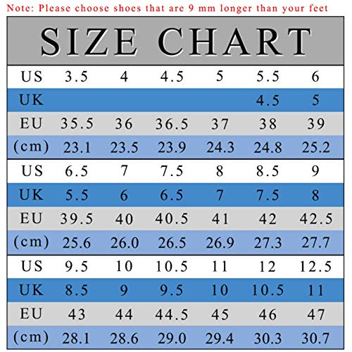 LORVIES - Zapatillas de deporte para hombre, diseño de flores de camomila y amapolas, (multicolor), 39.5 EU