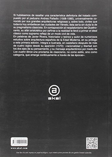 Los cuatro libros de arquitectura: 31 (Fuentes de arte)